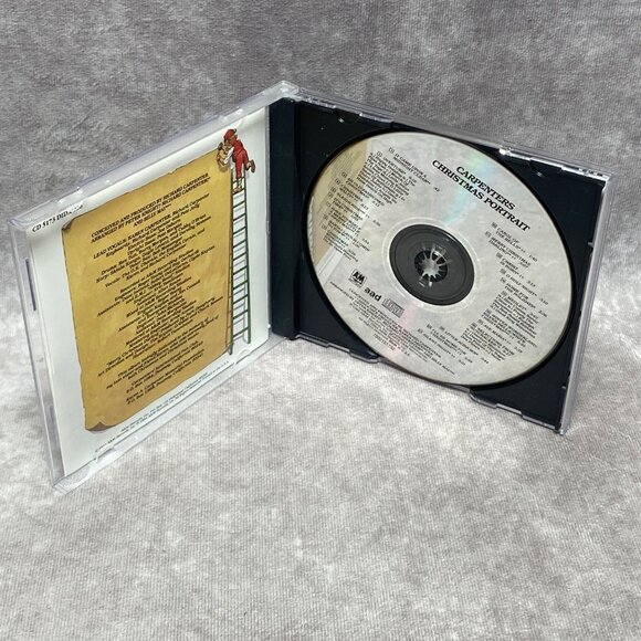 Carpenters Christmas Portrait CD Special Edition 1984 A&M Records Holiday Music - Picture 3 of 4